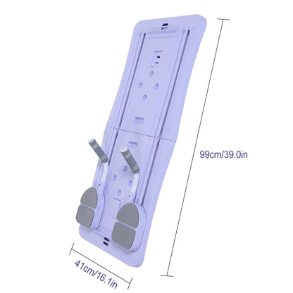 Pilate Board At Home Pilates Board Foldable 4-in-1 Exercise  Wheel Roller Exercise Equipment for Home Gym Workout  Trainer
